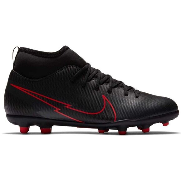 Nike Jr Mercurial Superfly 7 Club FG/MG Soccer Football Cleats Black NWT 4.5Y - Picture 1 of 8